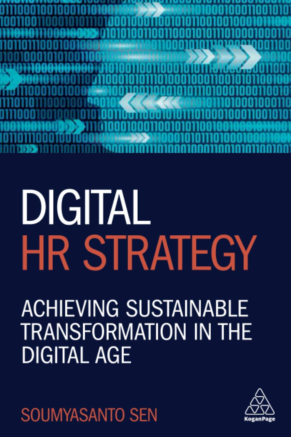 Couverture du livre "Digital HR Strategy: Achieving Sustainable Transformation in the Digital Age"