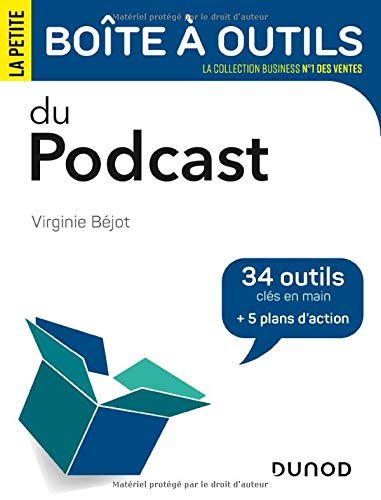 Couverture du livre la boîte à outils du podcast