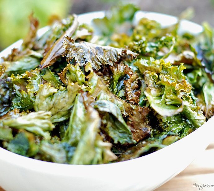 Délicieuses chips de chou kale inratables