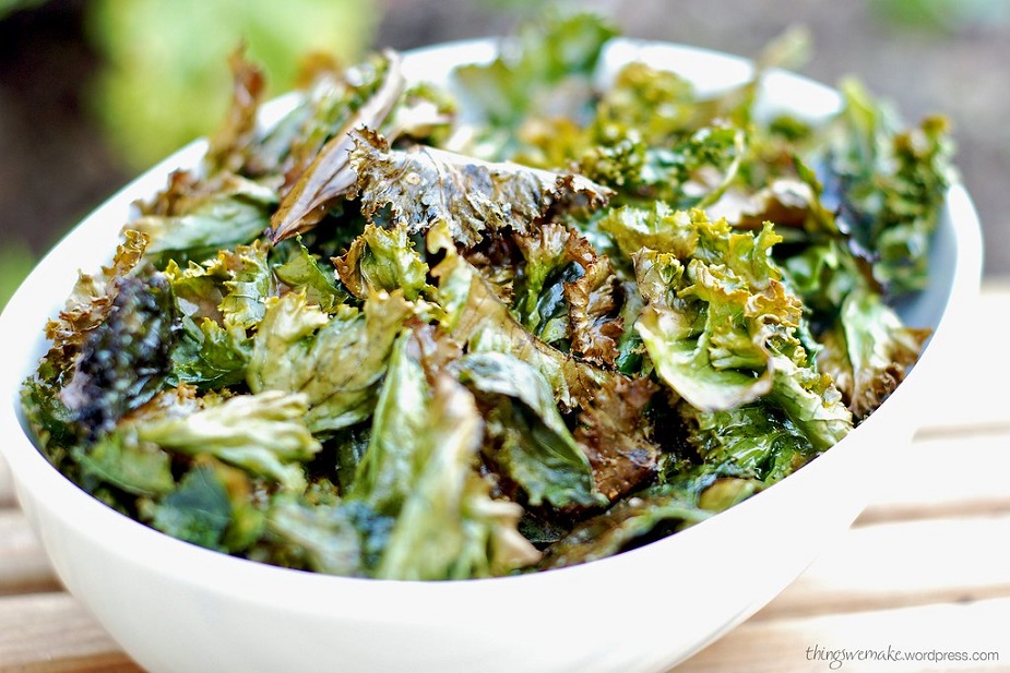 Délicieuses chips de chou kale inratables