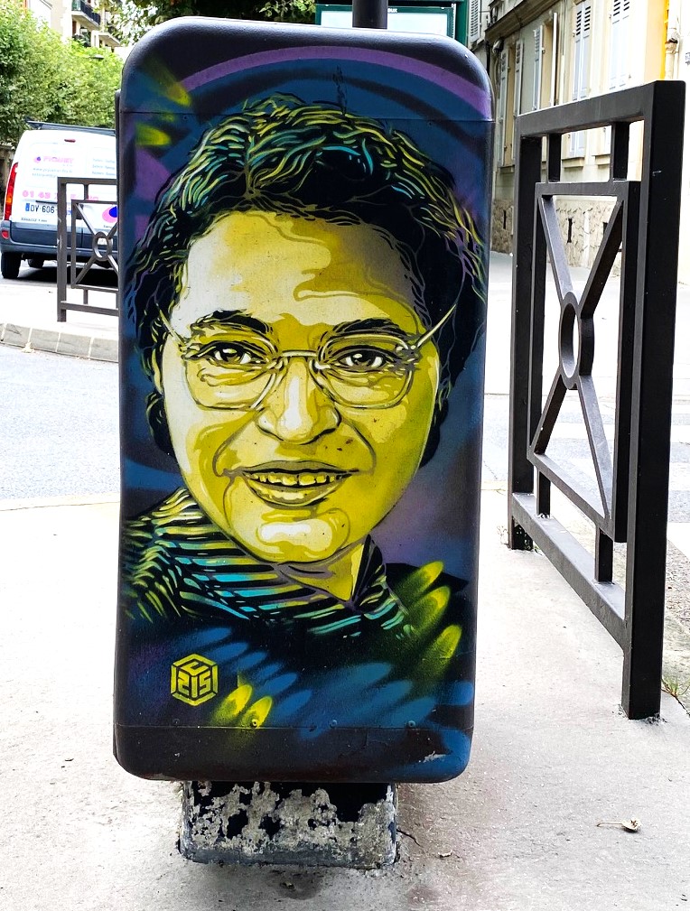 Image street art de Rosa Parks