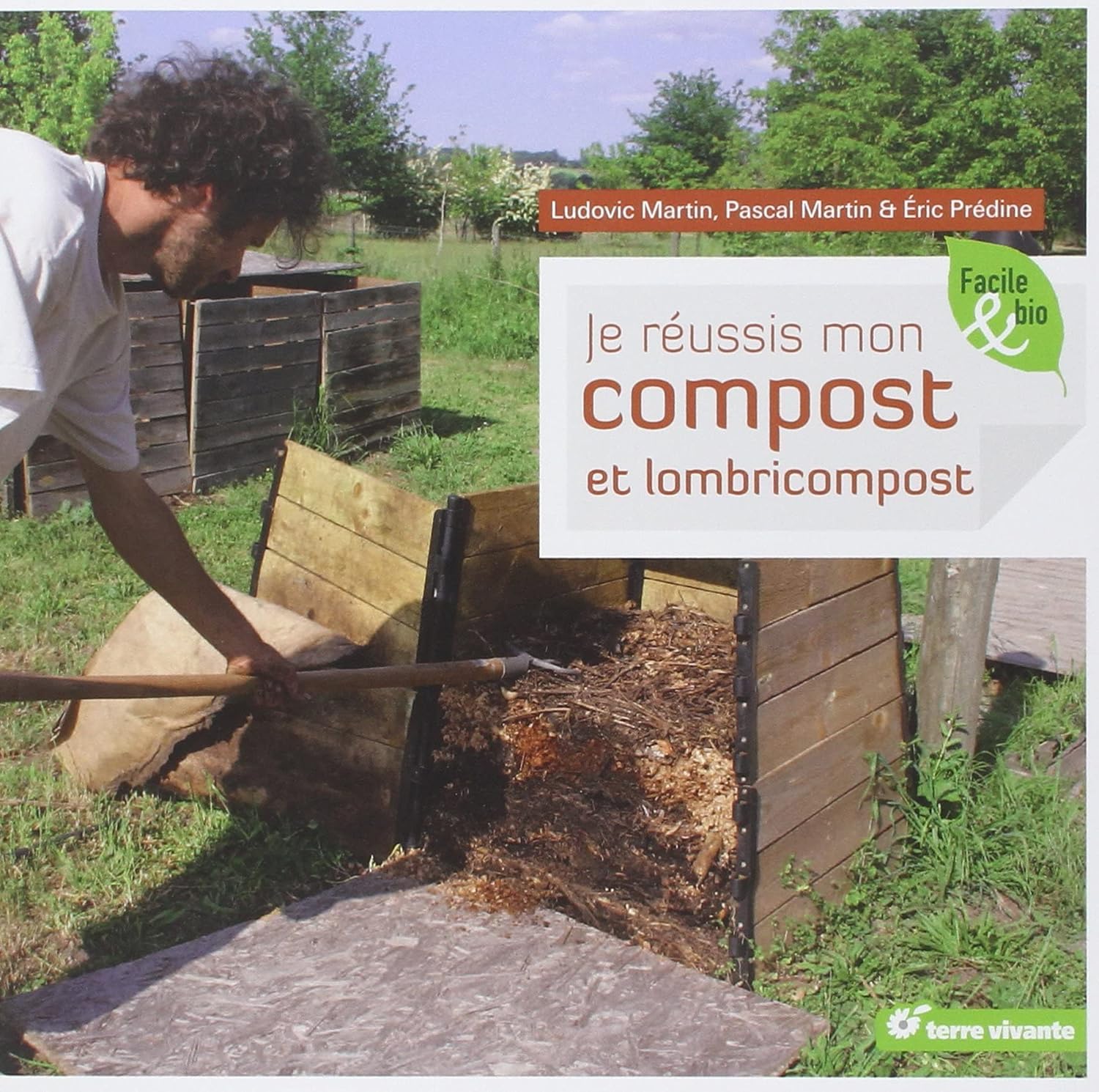 Couverture du livre Je réussis mon compost et lombricompost