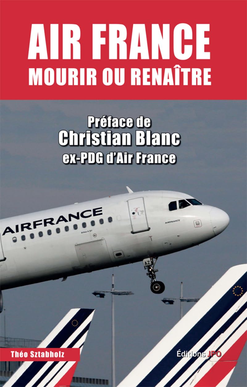 Couverture du livre Air France : mourir ou renaître