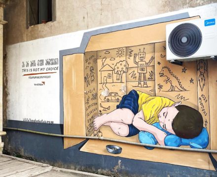 Street art en Géorgie
