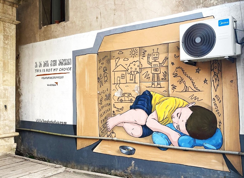 Street art en Géorgie